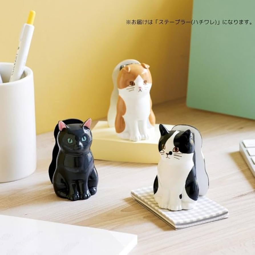 Amazon.co.jp: セトクラフト ステープラー ハチワレ R24-1071